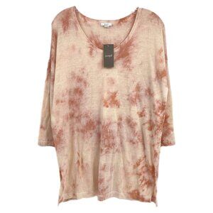 J. Jill Pink Knit Tie Dye Sweater | Size M